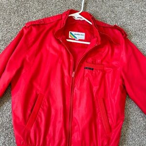 Size 40 (Medium) vintage red Members Only jacket